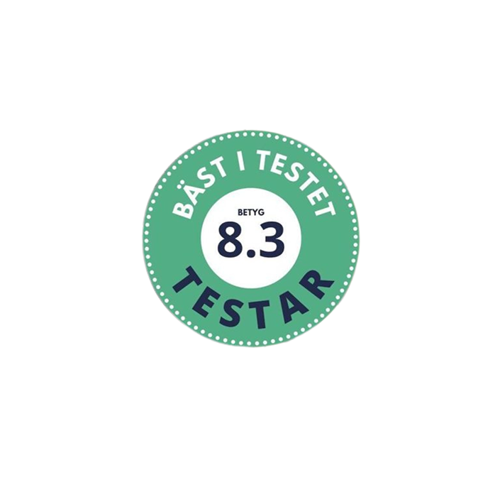 Bäst i testet 8,3