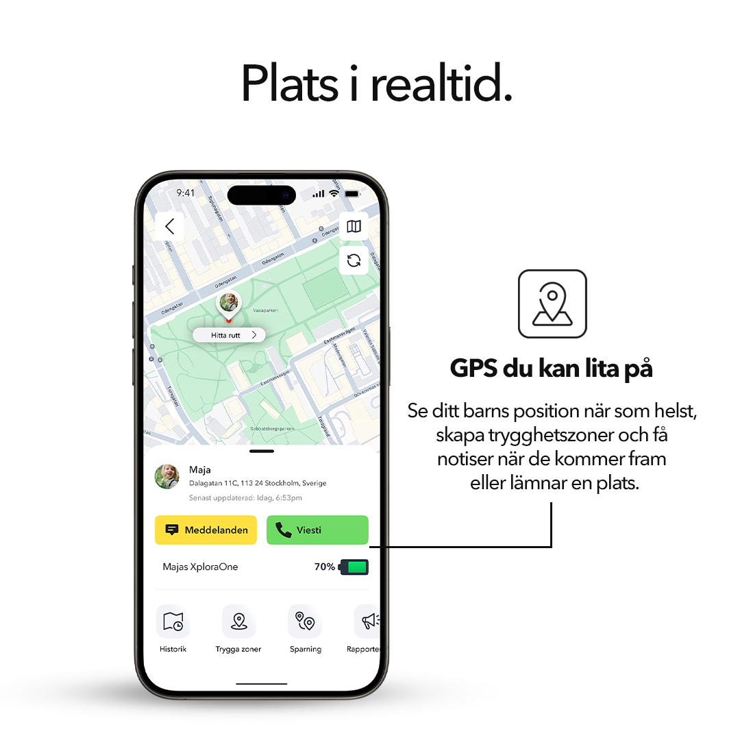 Xplora One – Ditt barns första mobiltelefon | Xplora SE