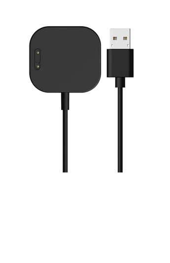 X6Play laddare med USB och magnetkontakt – säker laddning för barnens smartklocka.