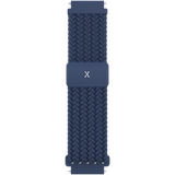 Mörkblått flätat klockarmband från Xplora, designat för komfort och en säker passform. Kompatibelt med smartklockan Xplora X6Play.