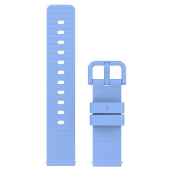 Blå rem till Xplora X6Play. Stilrent armband för barn som älskar färg.