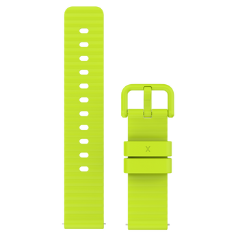 Limegrönt X6Play armband. lekfull färg som passar perfekt till barnets X6 smartklocka