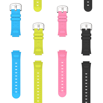 Utbytbara armband till XGO2 smartklocka – mixa färger: blå, rosa, svart och grön