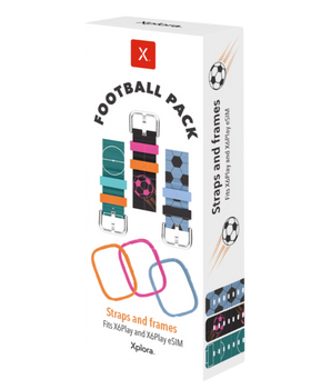 Fotboll Tilbehörspaket för X6 klockorne X6Play & X6ro
