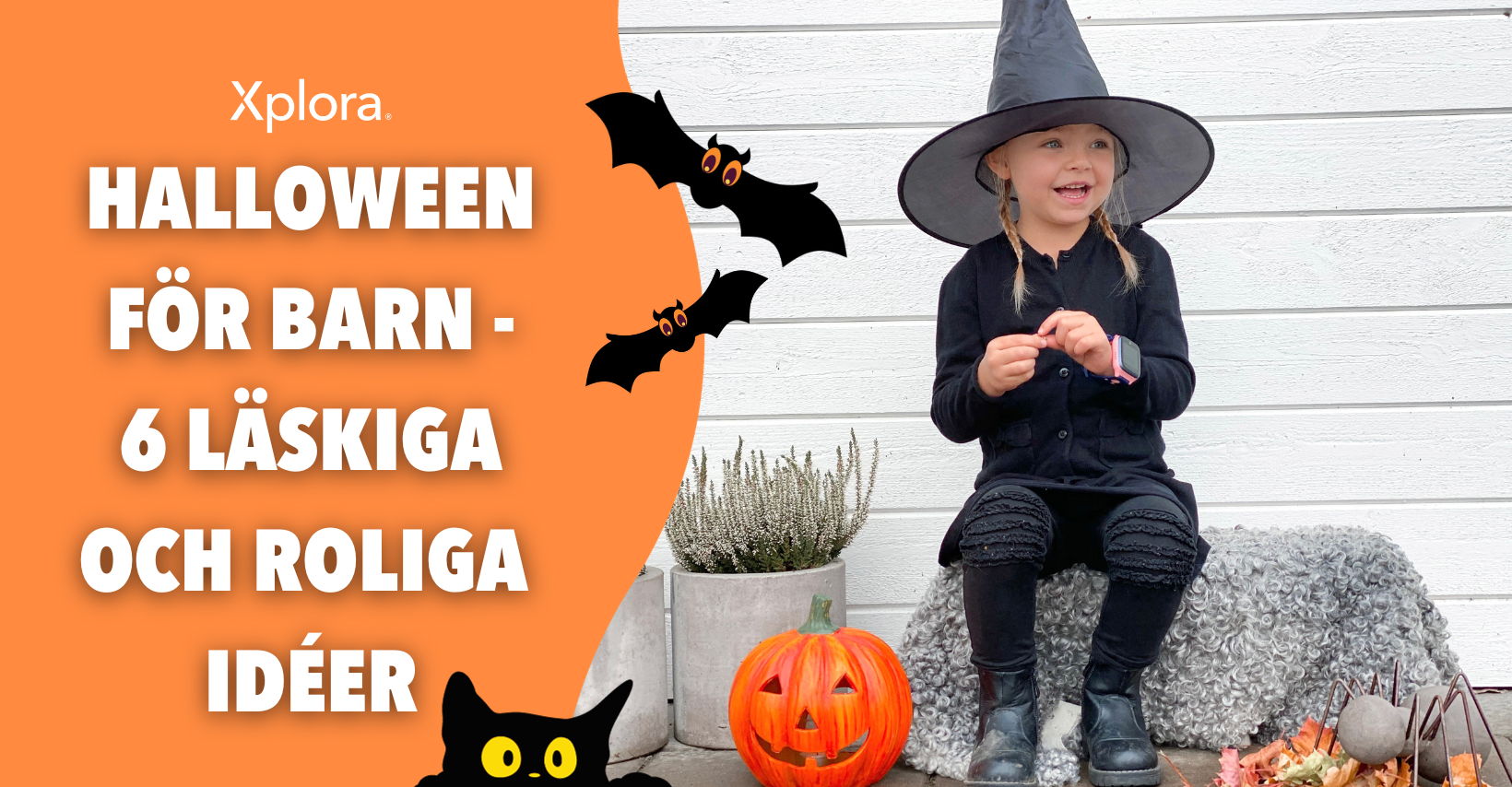 Halloween för barn – Vi ger dig 6 läskiga och roliga idéer