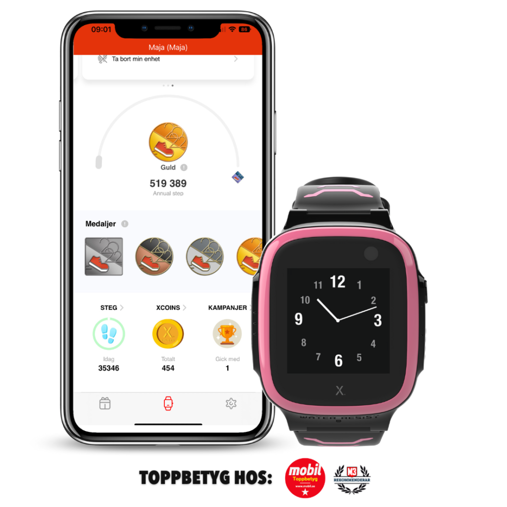 Xplora X5 Play | Prisbelönt Smartwatch För Barn | Xplora.se
