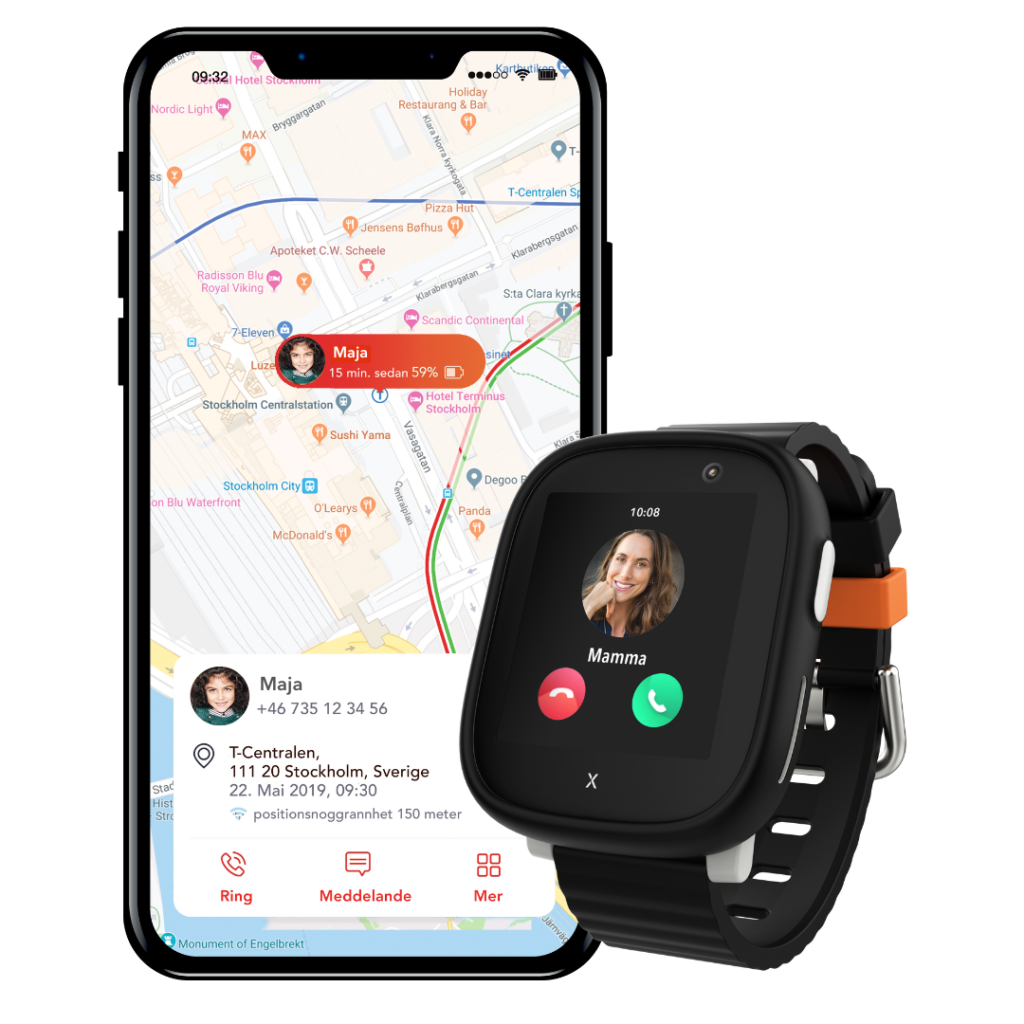 Xplora X6Play Telefonklocka för barn med GPS funktion