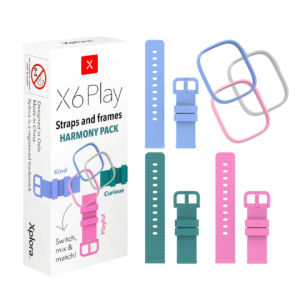Accessoarer till X6Play, klockarmband i harmony paketet